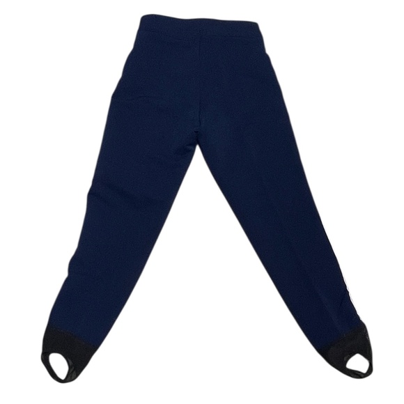 Vintage 80's Fila Ski Snowboarding Stirrup Pants Blue Size 12 - Picture 8 of 10